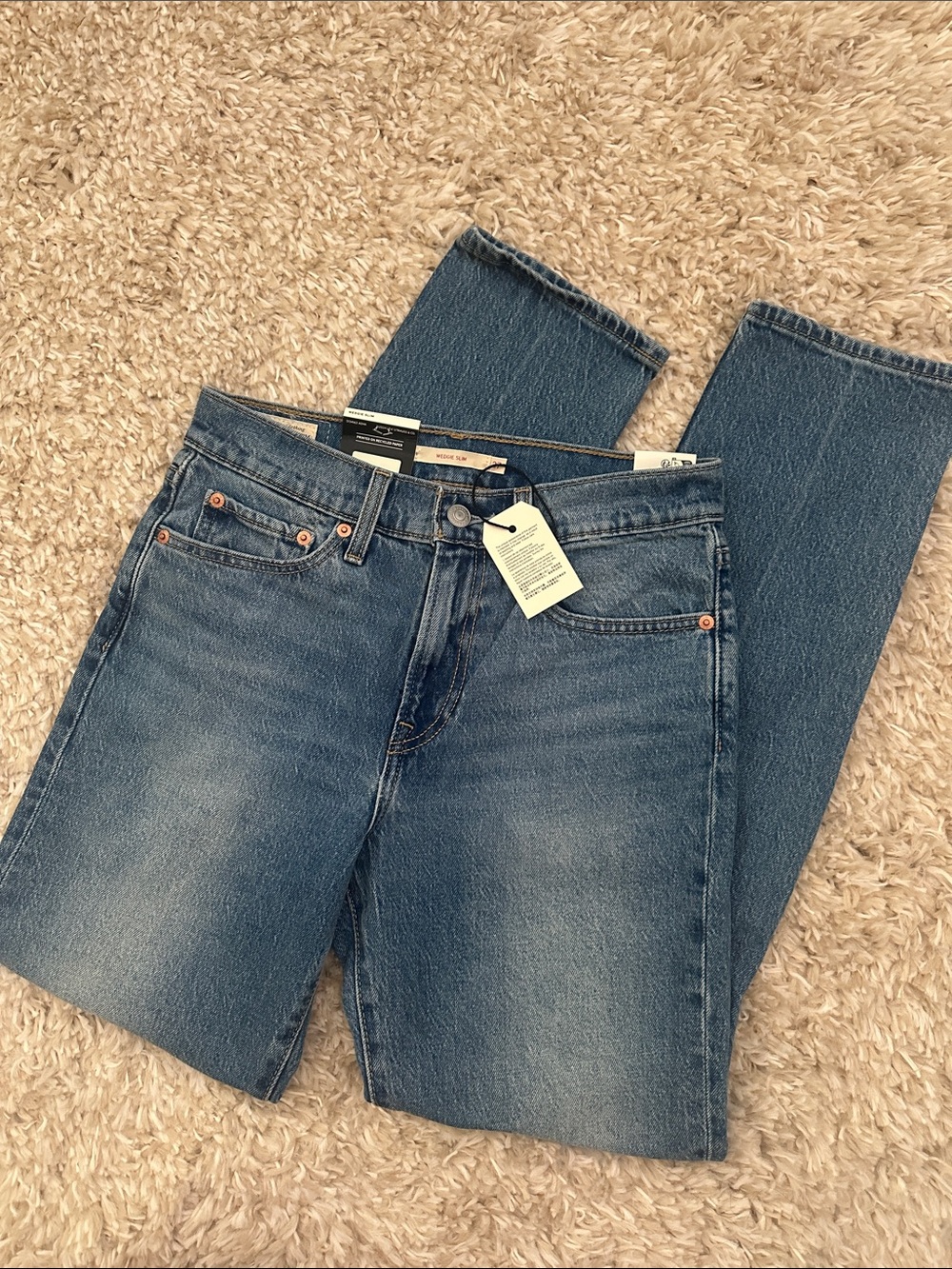 Levi's Women's High Rise Straight Leg Jeans